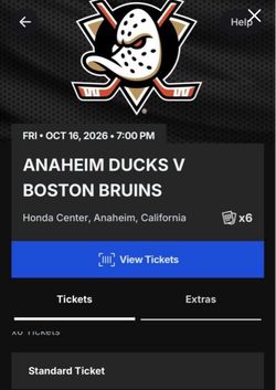 Bruins At Ducks