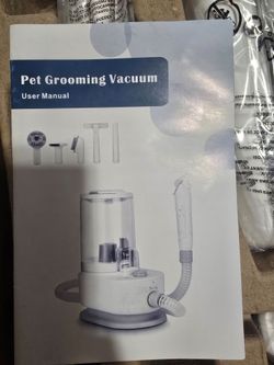 This item is a pet grooming vacuum kit designed for grooming and shedding, featuring a 3.8L dust bin https://offerup.com/redirect/?o=Y2FwYWNpdHkuSXQ= 