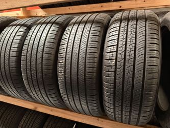 235 50 20 Pirelli Scorpion Zero 4 Used Tires 80% Life