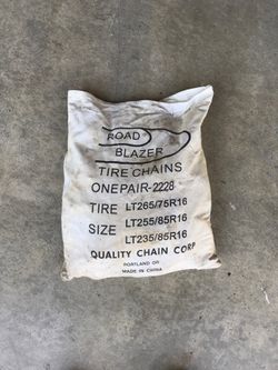 Road Blazer tire Chains $50