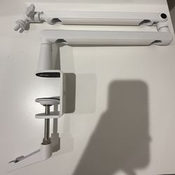 fifine boom white arm mic stand