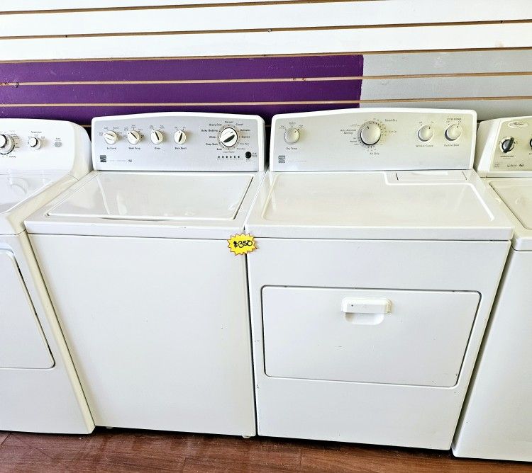 Kenmore Washer And Dryer Set 