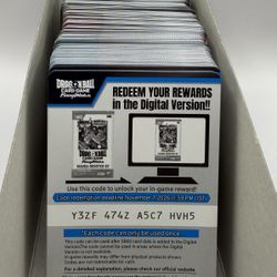 Dragon Ball Card Game Fusion World CODE CARDS