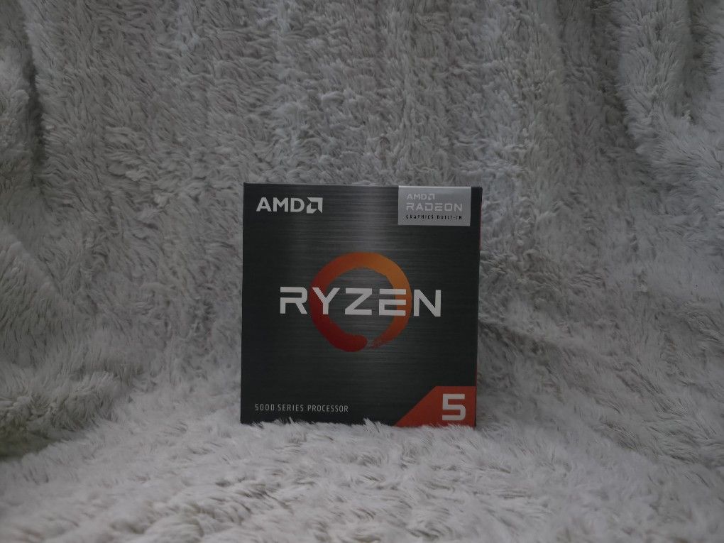 AMD Ryzen 5 5600G – New, Never Used, Box & Cooler