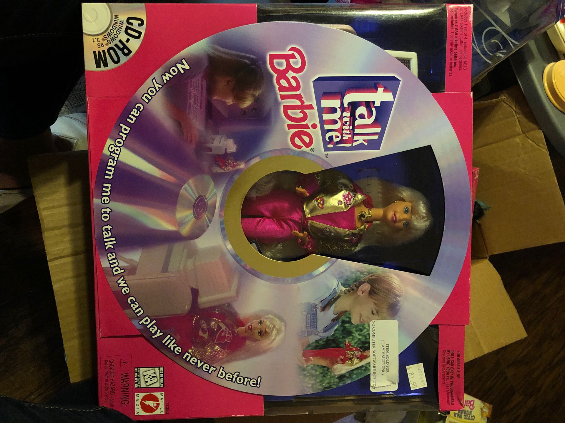 Barbie Talk With Me 1997 collector doll