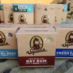 Dr. Squatch Bundle!! 7 Deodorants N 7 Soap Bars +9 Lip Balm!!