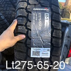 2 New Lt275-65-20 