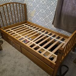 Twin Bed In Good Condition 