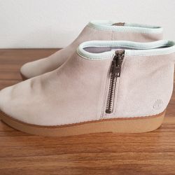 Timberland Pure Cashmere Booties Sz 8