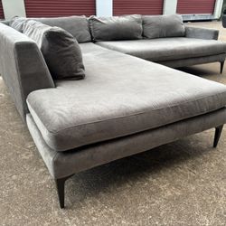 *FREE DELIVERY* West Elm Andes 2 Piece Sectional 
