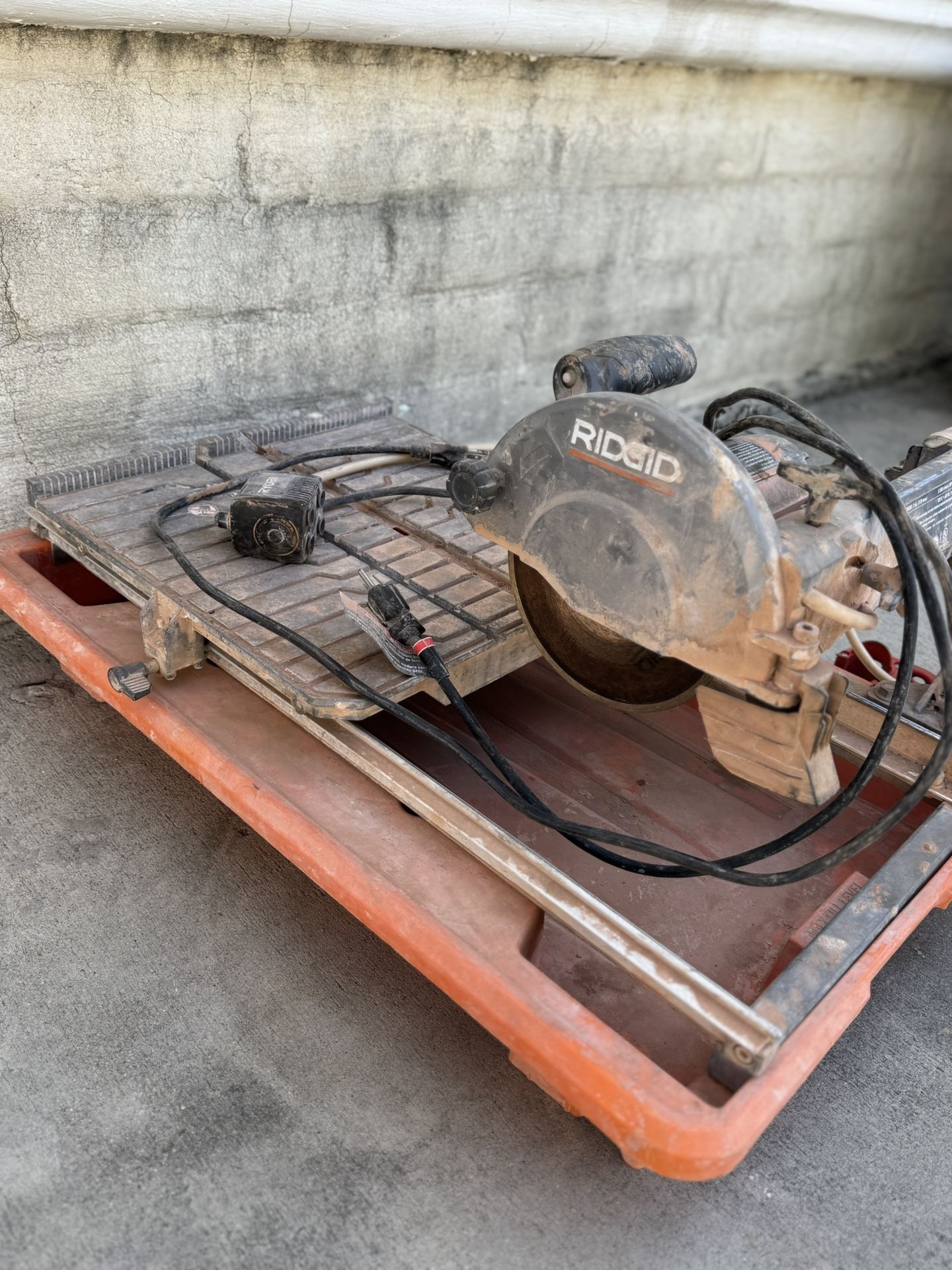 RIGID Tile Saw R4030 7’