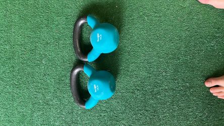 Two 10 Lb Kettle Bells