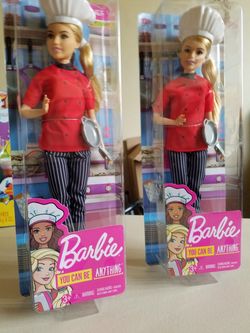 Barbie $ 18.00 each.