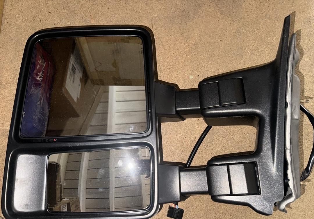 LA Zona Auto Parts 2008 to 2016 Ford F250 F350 F450 F550 Left Driver Side Mirror Izquierdo Chofer Conductor Retrovisor