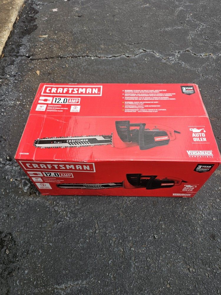 Craftsman 16 in. Corded Electric 12.0 Amp. Chainsaw