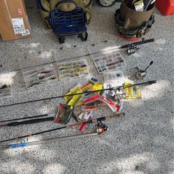 Assorted Fishing Gear
