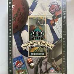 2000 APBA NFL Pro Bowl Edition Stats & Strategy Game