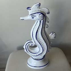 Ceramic Seahorse Decoration