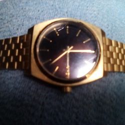Nixon Men's Gold Plated Watch