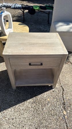 Light Sand colored night stand