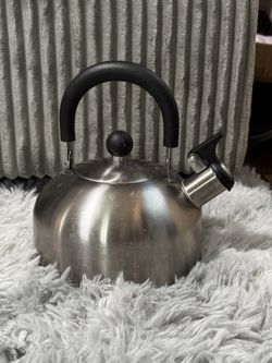 Copco 1.5 qt. Whistling Brushed Stainless Steel Kettle