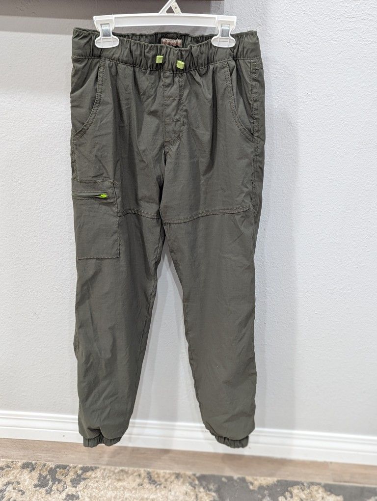 Weatherproof Fleece Lined Pants - Size youth L 14-16 Joggers (women small) Olive green snow ❄️ pants