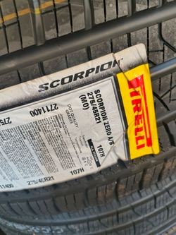 Got a new set of tires of 265 45R21 and 275.45.R21 new