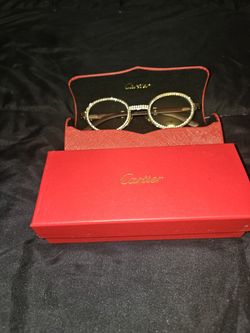 Authentic Cartier Diamond Frames With Box