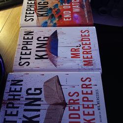 Stephen King books (3)