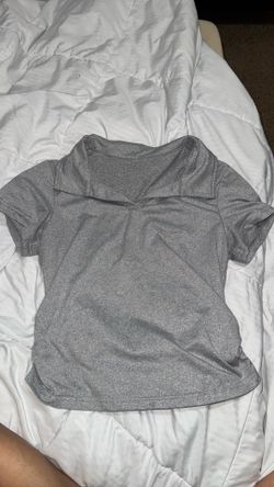 Gray shirt