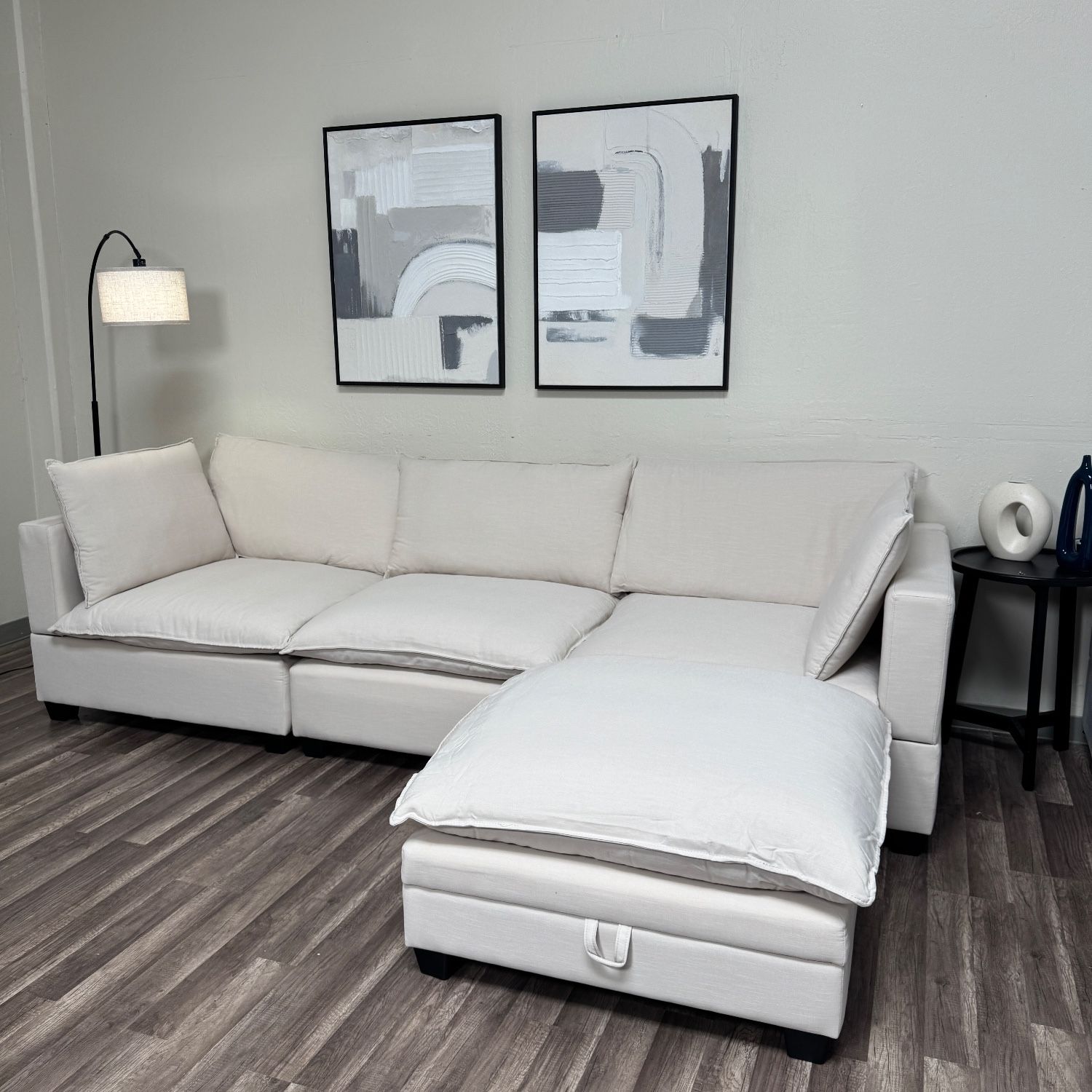 New In Box 4 Piece Cloud Modular Sectional Couch DELIVERY WITHIN A WEEK