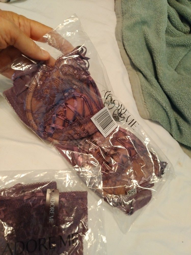 Adore Me Bra Set New Bra And Panties Small Size36