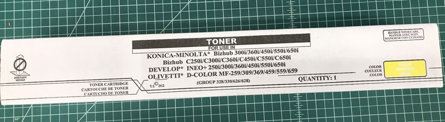 Konica Minolta Toner Yellow