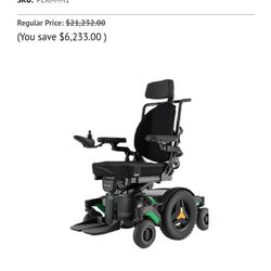 Permobile M1 Powered Wheelchair LIKE NEW cond.