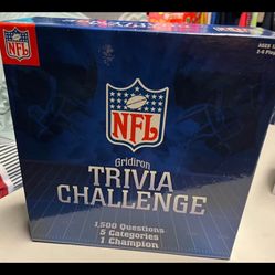 Trivia NFL Challenge board game   Cash only
