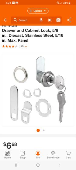 5/8 Cabinet & Drawer Cam Lock