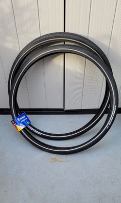 Michelin protect  26x1.4  model # 36-559 set of two tires.