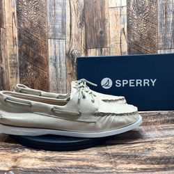 NEW Sperry Intrepid Boat Shoes 2 Top Sider Slip In Loafers Women’s Leather US 12