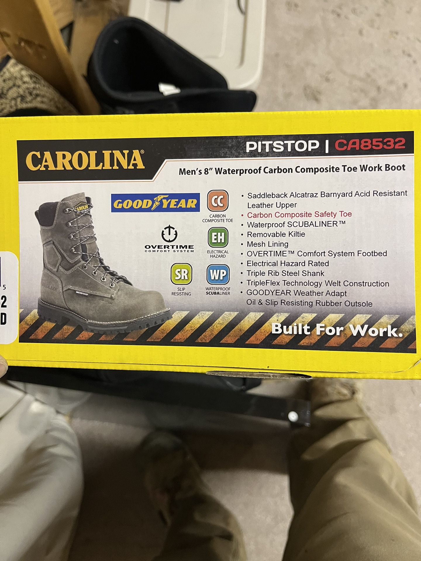 Brand New Carolina Boots Size 10