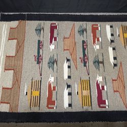 Vintage Navajo Rug (Authentic)