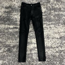amiri mx1 black wax size 28