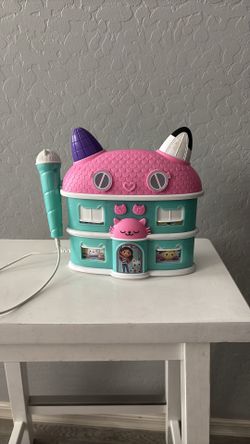 Gabbys Dollhouse Karaoke Microphone with Boombox