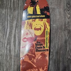 MADRID x THE TEXAS CHAINSAW MASSACREvans exclusive skateboard deck