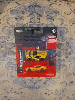 Maisto Speed Icons Ferrari 812 Competizione in yellow.