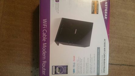 Brand New DOCSIS 3.0 cable modem/router