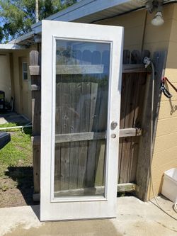 Exterior Full Glass Door 32x79.25