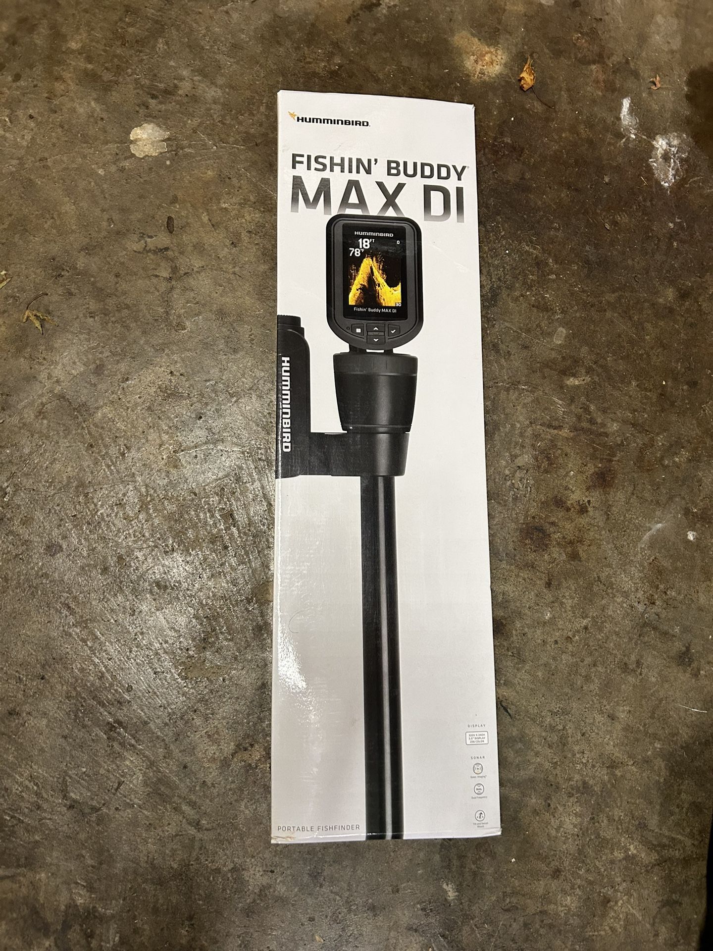 Hummingbird Fishin’ Buddy Max DI Fish Finder