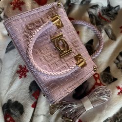 bebe purse/crossbody (purple/lilac)