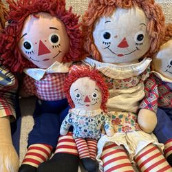 Vintage Raggedy Anne and Andy Collection