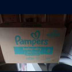 Size 6 Diapers Pampers New